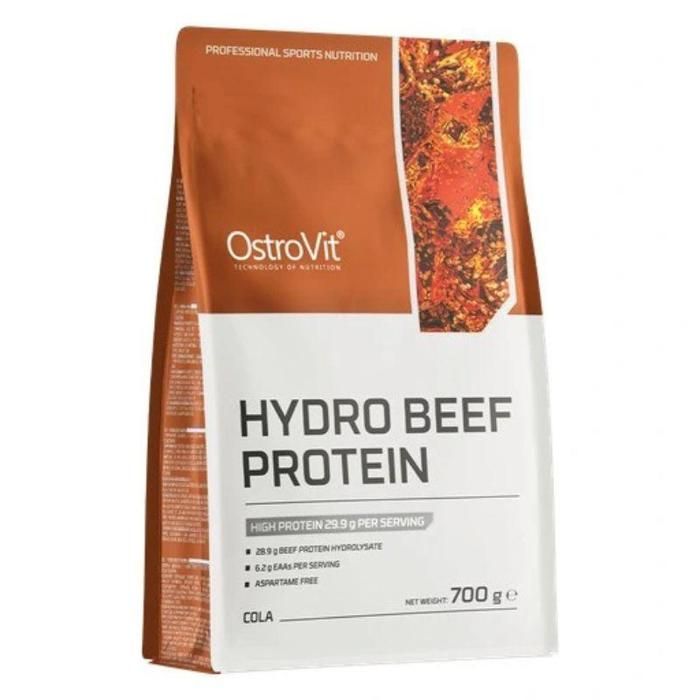 Hydro Beef Protein 700 g Cola - Hydrolysat de Protéine de Bœuf, L-Glutamine & L-Arginine