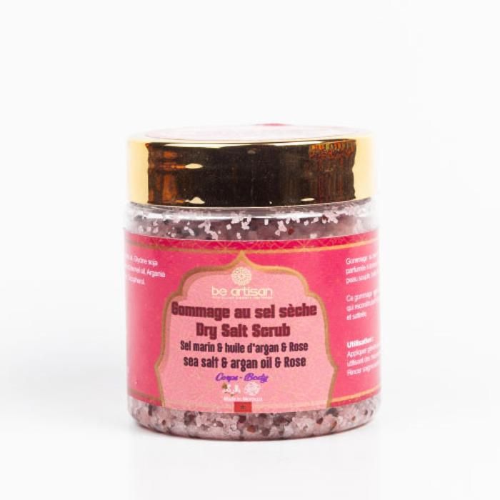 Gommage au sel sèche Rose 200g