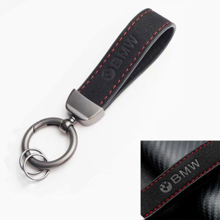 Porte-clés - GENERIC - BMW - Cuir suédé - Métal - Design léger et durable