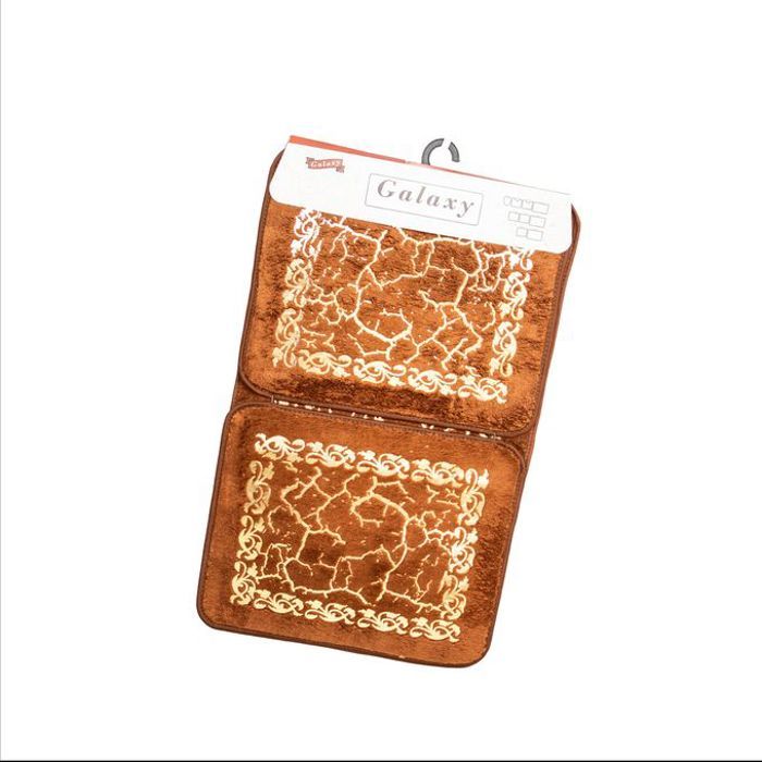 Galaxy tapis de bain 3 pièce Marron