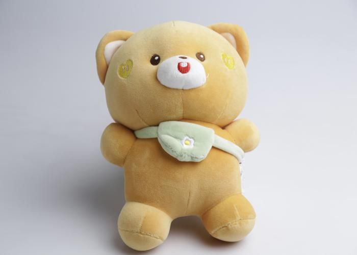 Peluche - GENERIC - Ours Voyageur - 24 cm - Marron - Doux et Durable