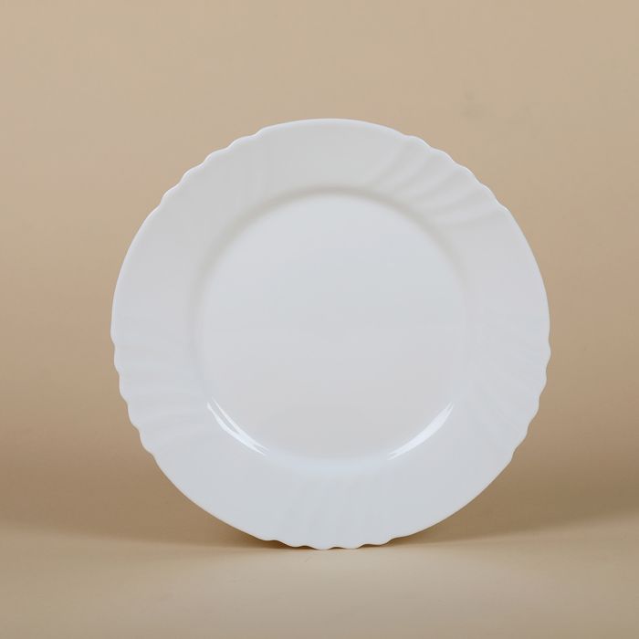 Plat blanc 25 cm