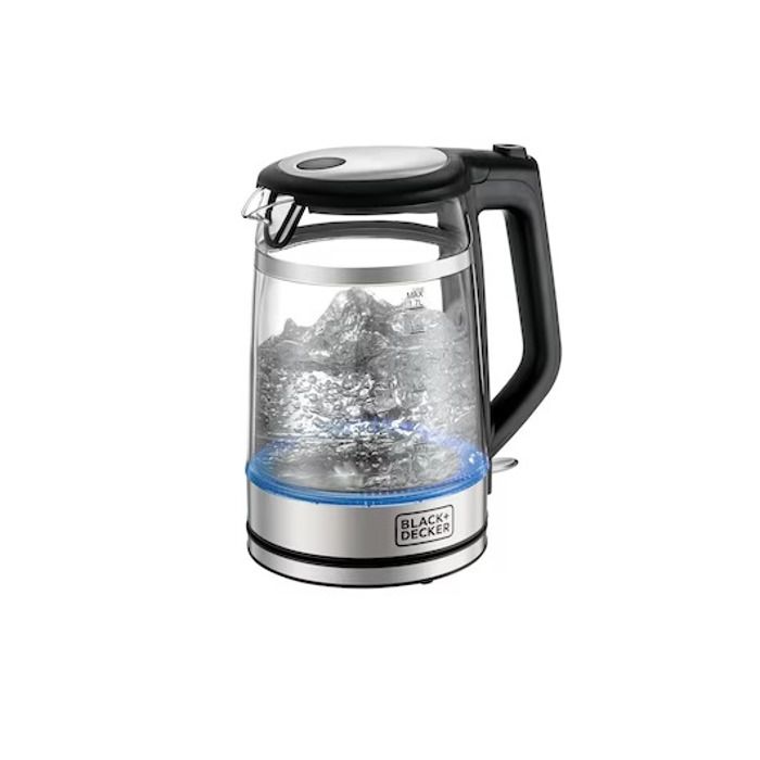 Black+Decker Bouilloire en verre à double paroi | 1,7 L