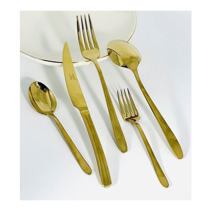 Ensemble de Couvert 30pcs Inox gold 18/10 MIRAY