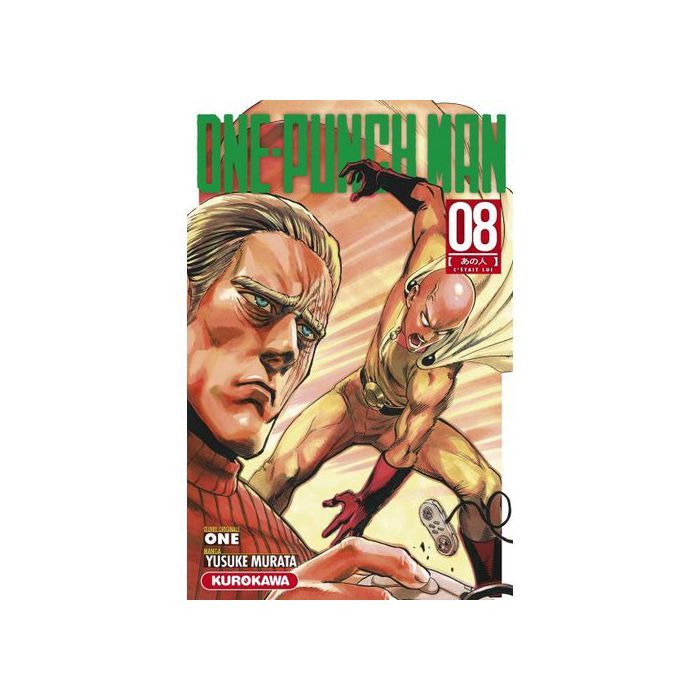 Edition manga one-punch man tome 8