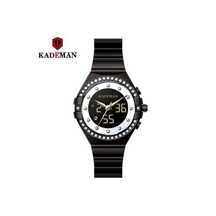 Montre - Kade Man AJ - Affichage Numérique - Étanche - Noir - Femme