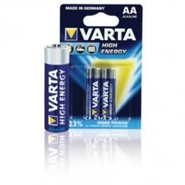 piles Alcalines AA/LR6 1.5v high energy 2pcs