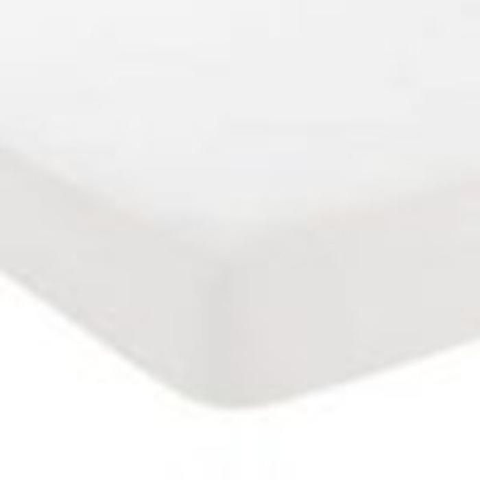 DRAP HOUSSSE POLYCOTON 70/37 - 180X200X35 - Blanc