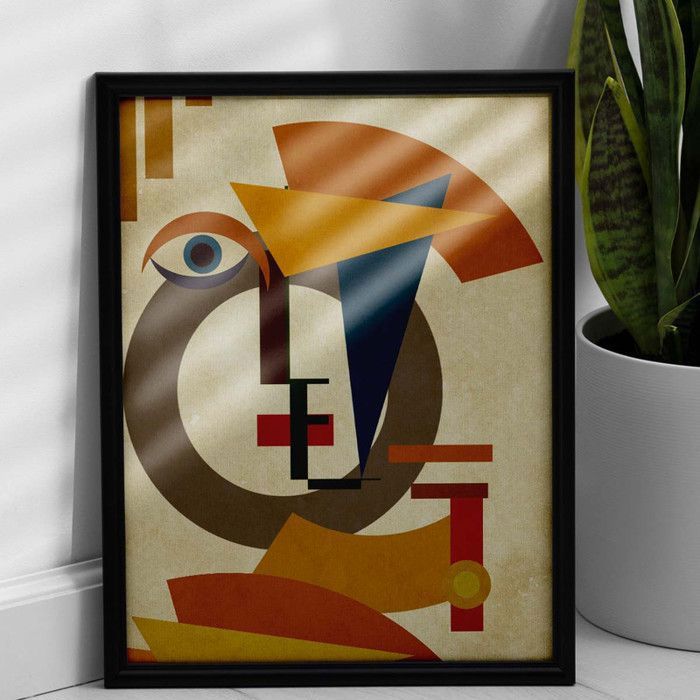 Tableau Décoratif - Impulsion Créative - 60 x 90 cm - Multicolore - Design Contemporain