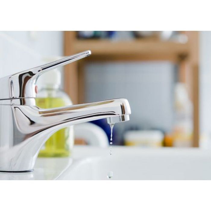 Robinet Mitigeur - Chromé - 2 flexibles - Économie d'eau - Limitation de débit - Intérieur