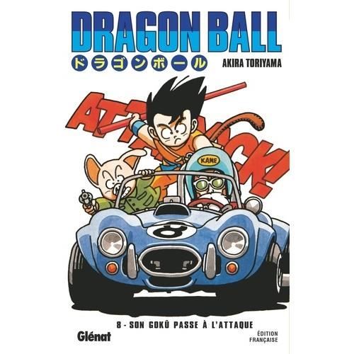 Manga - GLENAT - Dragon Ball Tome 8 - Son Goku Passe à l'Attaque - 192 pages - 18x11.5 cm