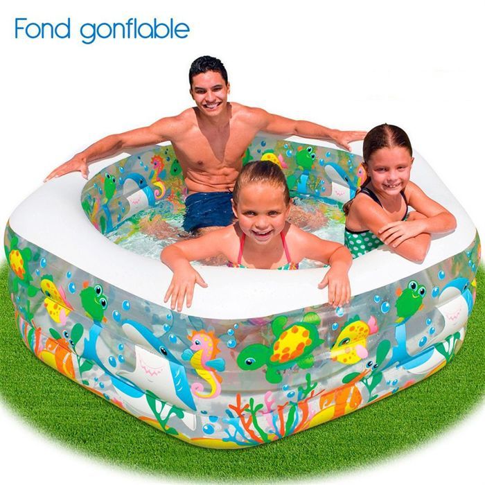 Piscine Enfant Aquarium Océan - INTEX - Capacité 541L - Mixte