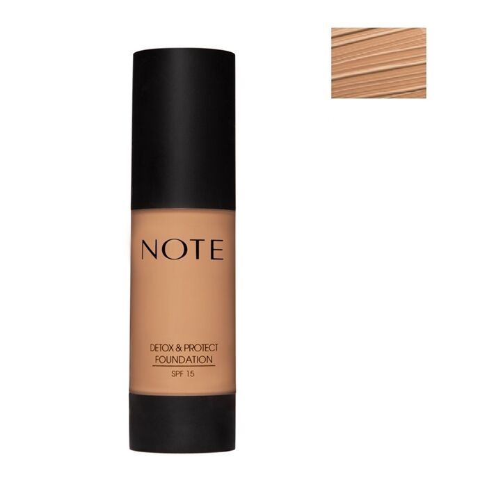 NOTE FOND DE TEINT DETOX ET PROTECTION 06 POMPE