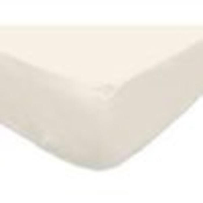 DRAP HOUSSSE POLYCOTON 70/38 - 90X190X35 - ECRU