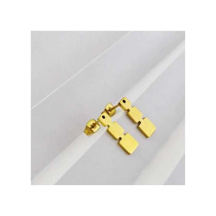 Boucles d'oreilles - GENERIC - M1225 - Acier inoxydable - Argenté - Résistantes à l'usure