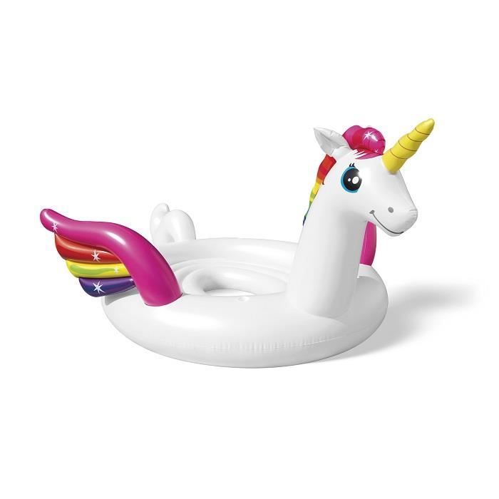 Île gonflable - INTEX - Licorne - 429x302x152cm - Vinyle - Bancs et plateforme détachable