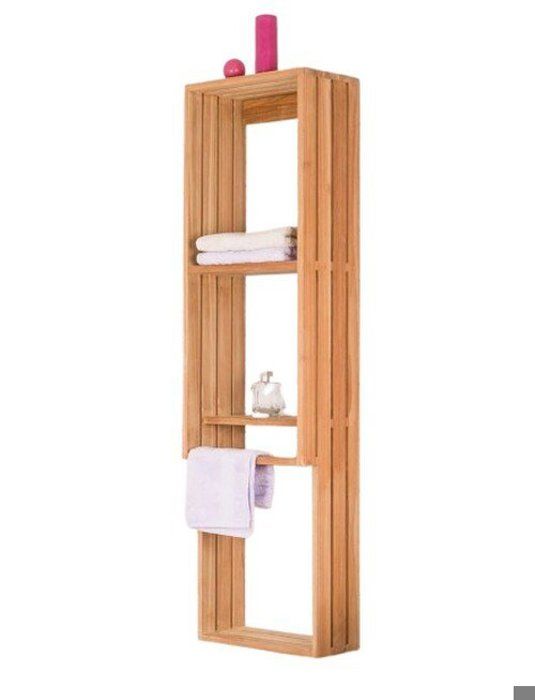 Etagère en teck au design moderne
