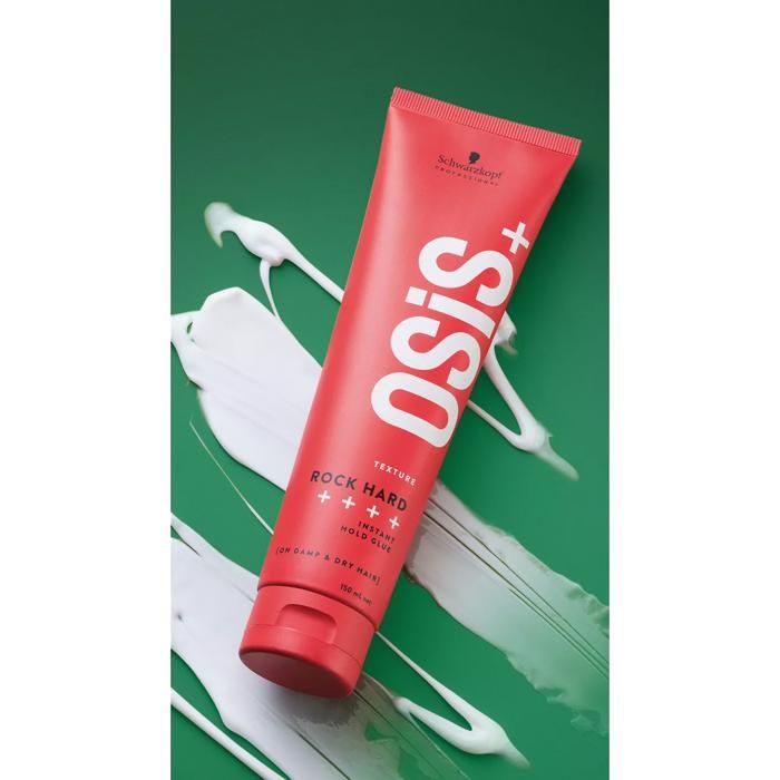 Gel Coiffant - OSiS Rock Hard - Fixation Extra Forte - Tenue Instantanée - Facile à Appliquer