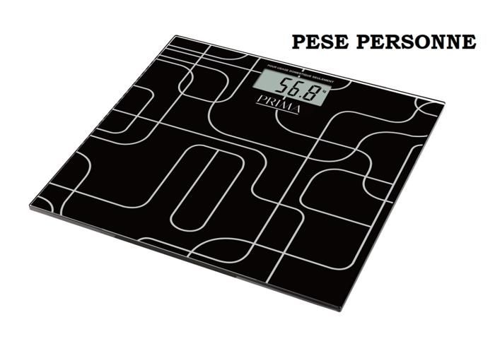 Pèse-Personne Numérique - 150Kg - Noir