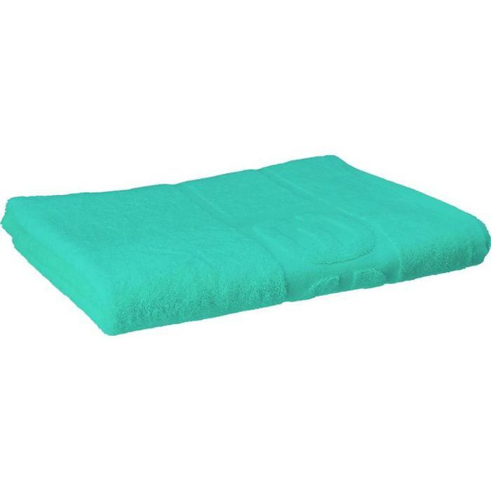 Serviette - Dice - 90x160cm - Turquoise - Coton 100% - Lavable