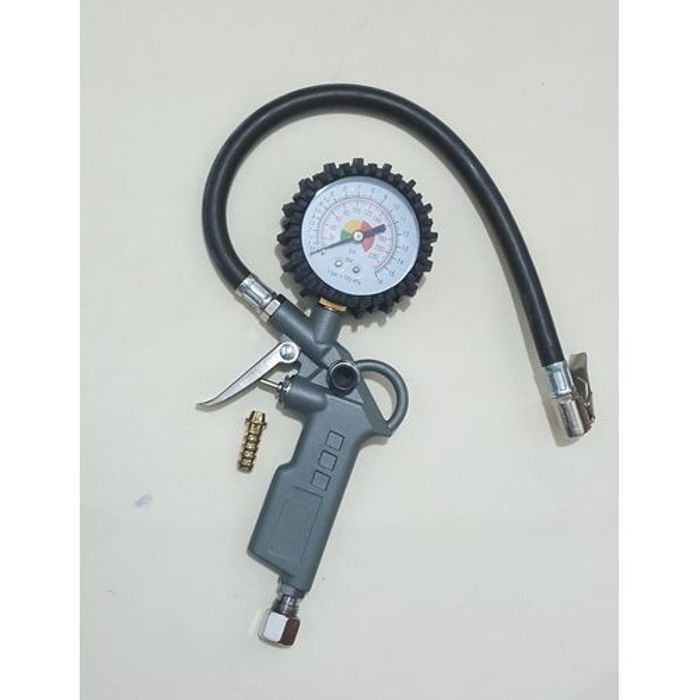 Pistolet de gonflage pneumatique - manomètre gonfleur, Numérique Manomètre Pneu Haute Précis Tige