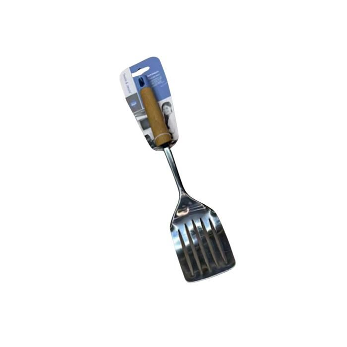 Spatule - MARINA - Inox - Manche en bois - Élégante - Pratique