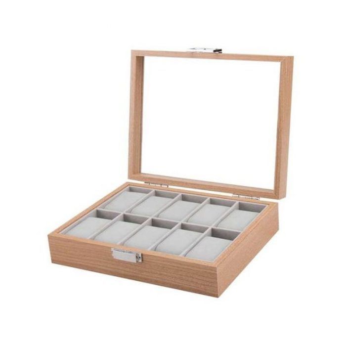 SÉCURISER ET ÉLÉGANT , CE COFFRET À MONTRE À TOUT POUR VOUS PLAIRE ! 10 SET
