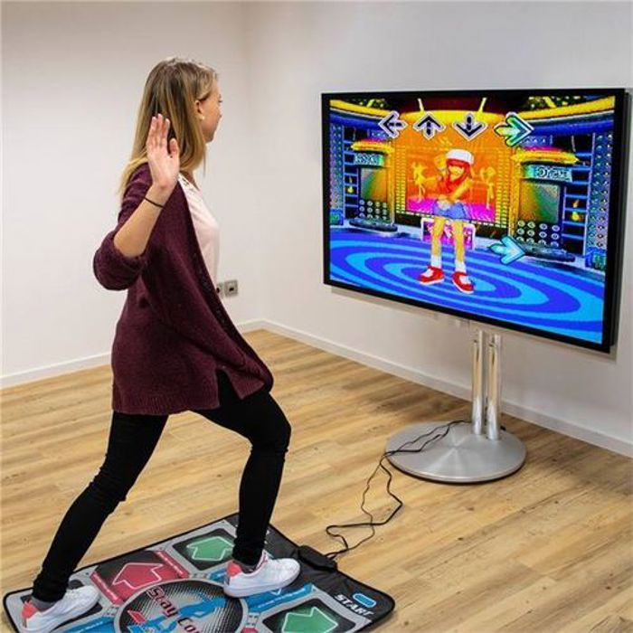 Tapis de Jeu Vidéo Résistant à l'Usure avec Fonctionnalité Musicale