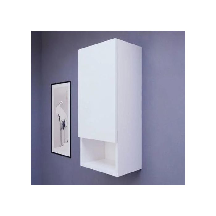 Armoire suspendue blanc modern en bois mdf Étanche