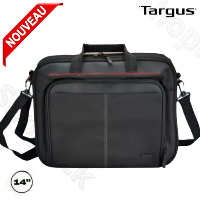 Sacoche Ordinateur Portable Targus - Pc portable- 13,3 / 14 pouces Noire