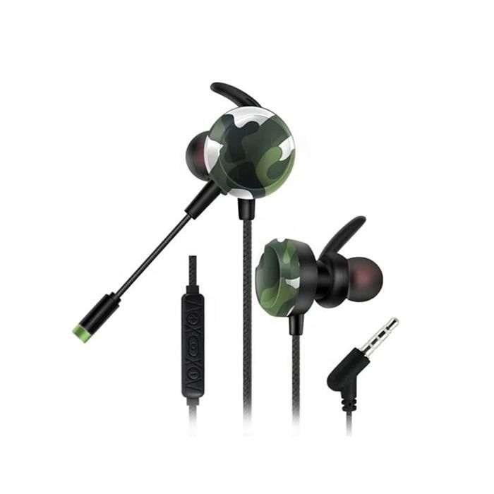 Stereo Earphone GM-D4 – Écouteurs Filaire Universels avec Microphone