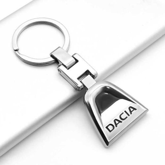 Porte-clés - GENERIC - Dacia - Métal inoxydable - Modèle élégant - Cadeau idéal