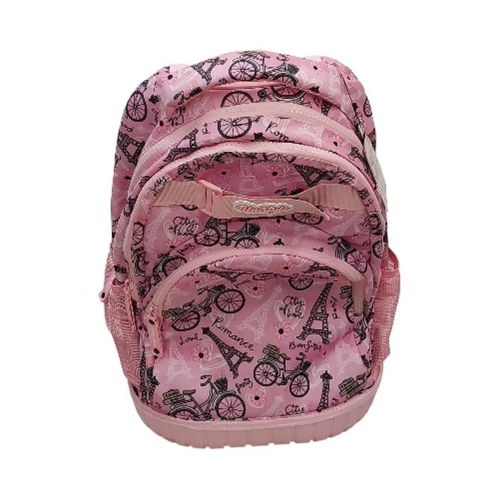 TROLLEY 45CM 3P GRAND ZIP BASE RIGIDE FILLE