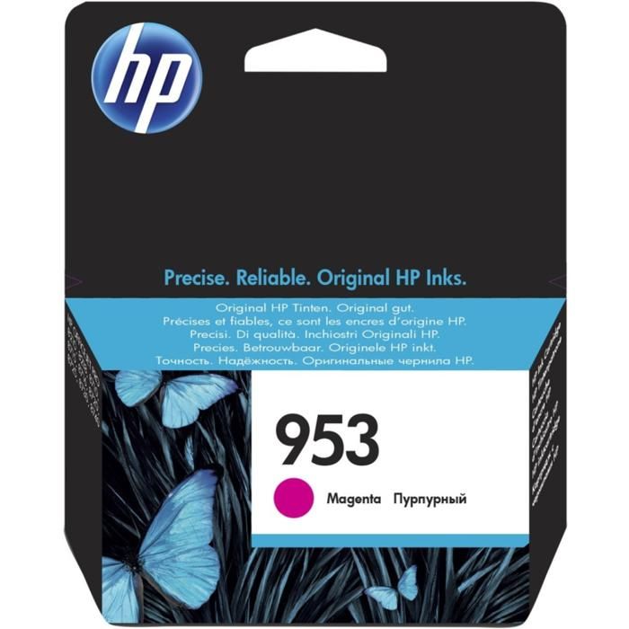 Cartouche d'encre 953 Magenta d'origine (F6U13AE)