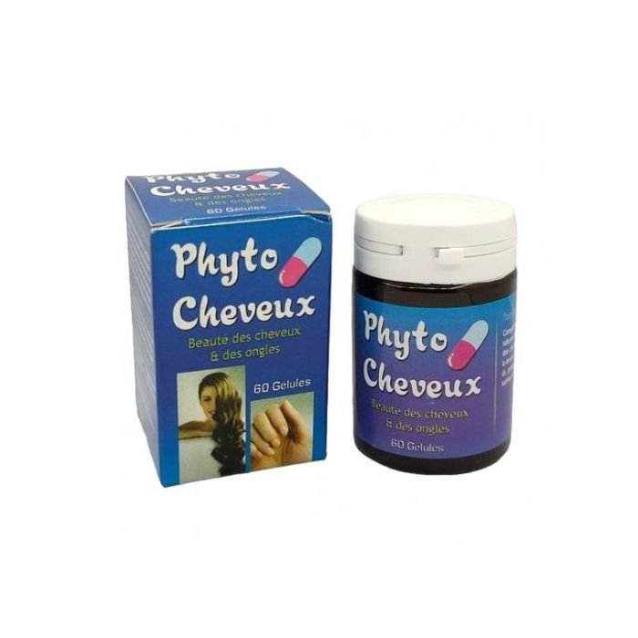 Complément alimentaire - Cheveux Beauté - 60 gélules - Vegan - Silice de prêle - Levure de bière