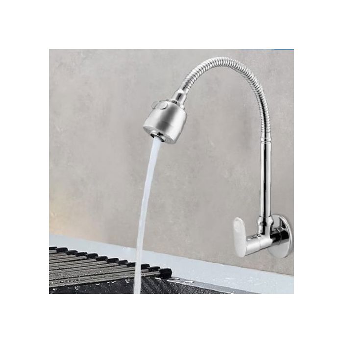 Robinet de cuisine - SM - Flexible rotatif - Mitigeur mural - Antibactérien - Durable