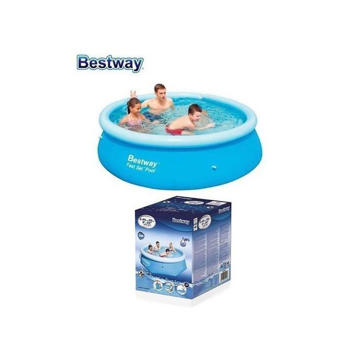 Bestway Piscine Gonflable 244 cm - Profitez de l'Été en Toute Sérénité