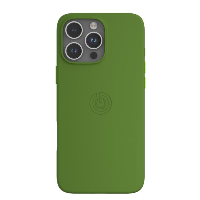 Coque iPhone 16 Pro Max - Goui - Vert Olive - MagSafe - Résistante - Élégante