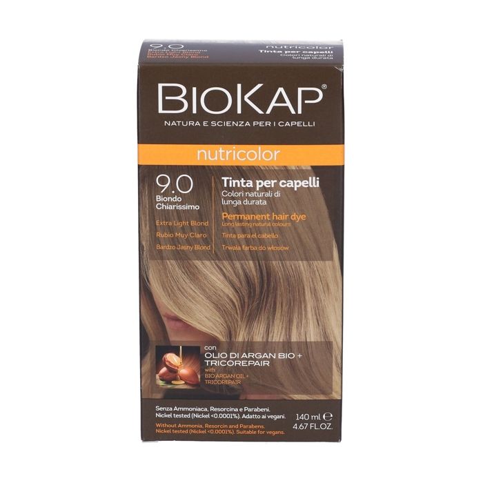 BIOKAP - Nutricolor 9.0 Blond très clair 140 ml