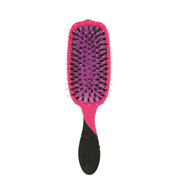 Pro Detangler Brush Shine Enhancer - Rose par Wet Brush pour unisexe - 1 Pc Brosse à cheveux