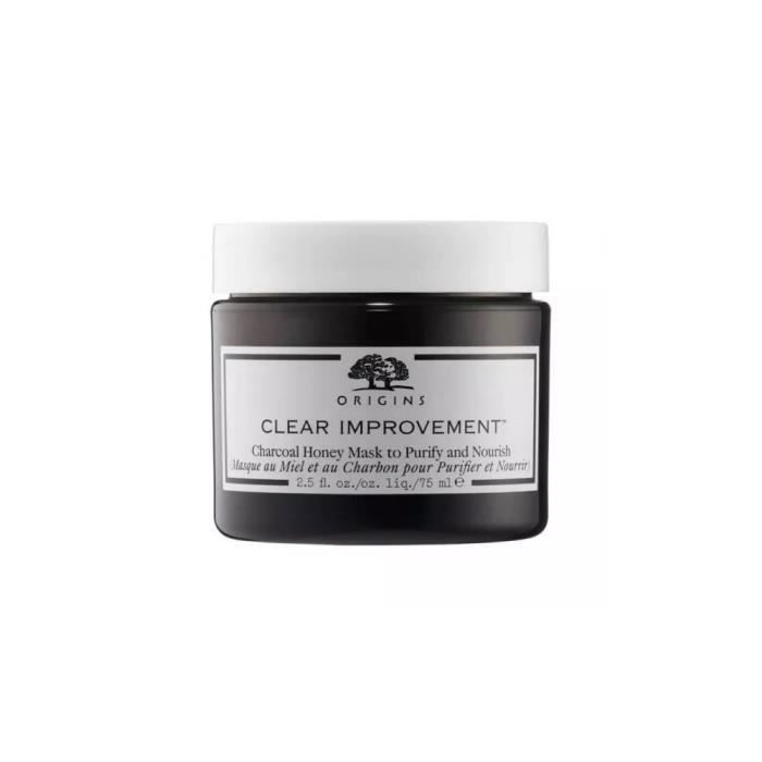 Masque - Origins - Clean Improvement - Charbon Actif - Miel - 75Ml - Peaux sèches