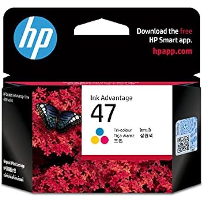 Cartouche d'encre - HP - 47 Tri-Color - Compatible - Jet d'encre - Multi-couleurs
