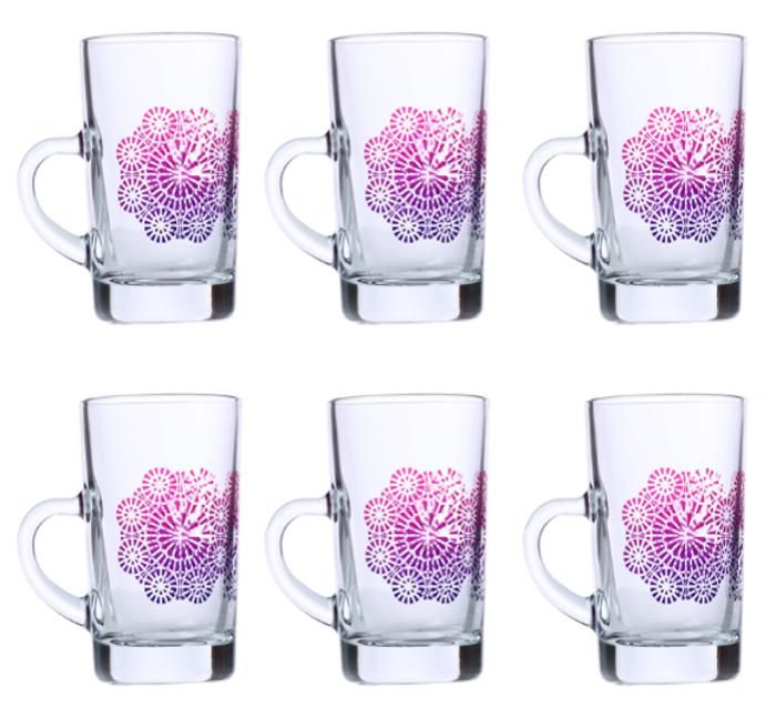 Set de 6 verre a the SPARKLE