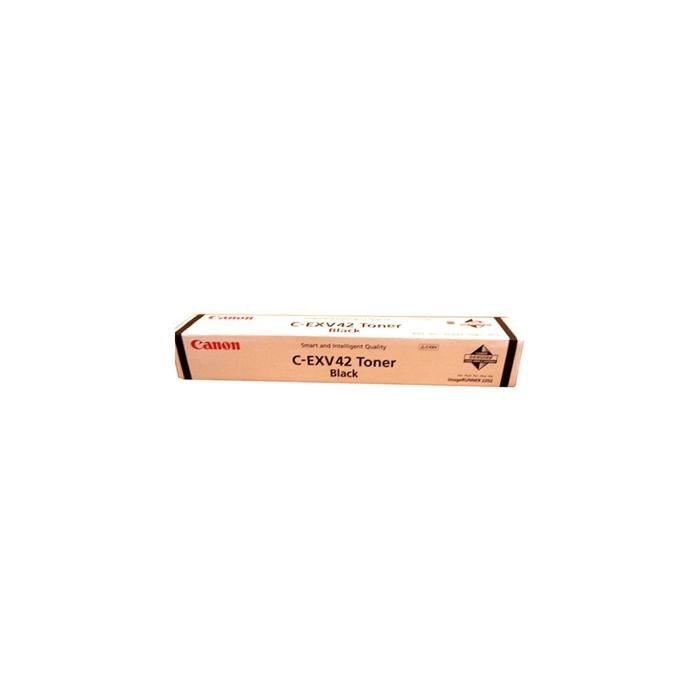 Cartouche de toner laser originale C-EXV42 6908B002AA noir pour Canon imageRUNNER 2202, 2202N, 2204F, 2206iF
