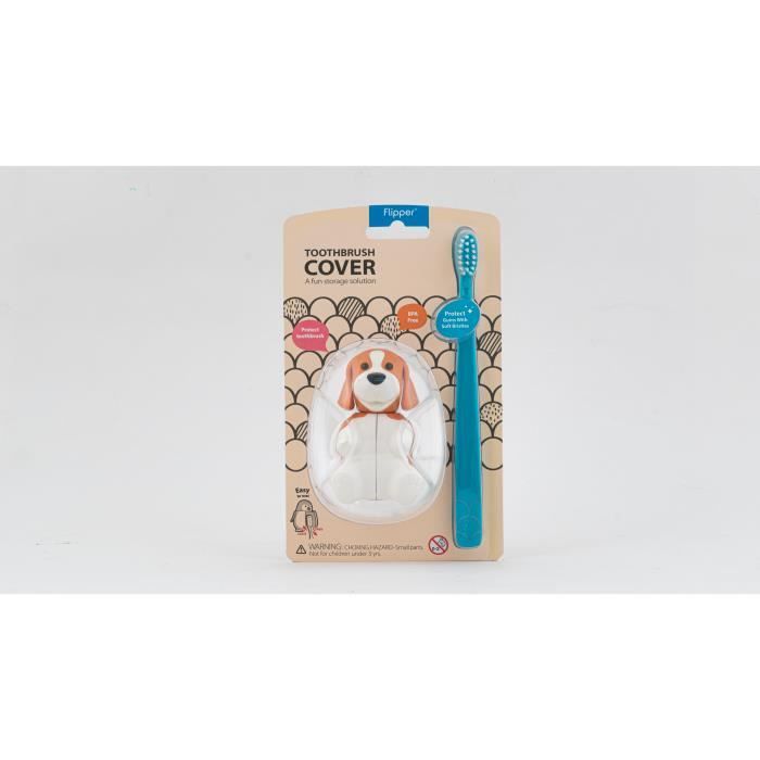 COUVERCLE BROSSE A DENT COMBO - CHIEN