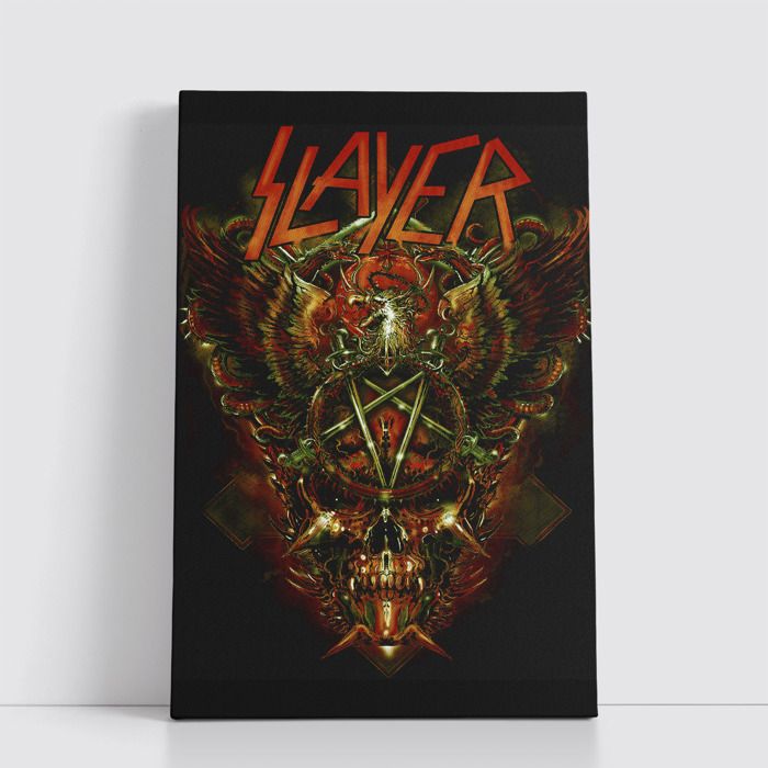 Tableau Rock sur Toile – Affiche Murale 25x40 cm Groupes de Rock Légendaires et Modernes 448