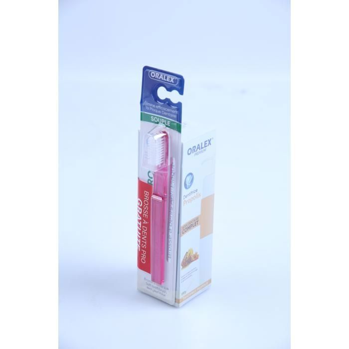 Dentifrice - ORALEX - Premium - Propolis - 180 g - Brosse à dents gratuite