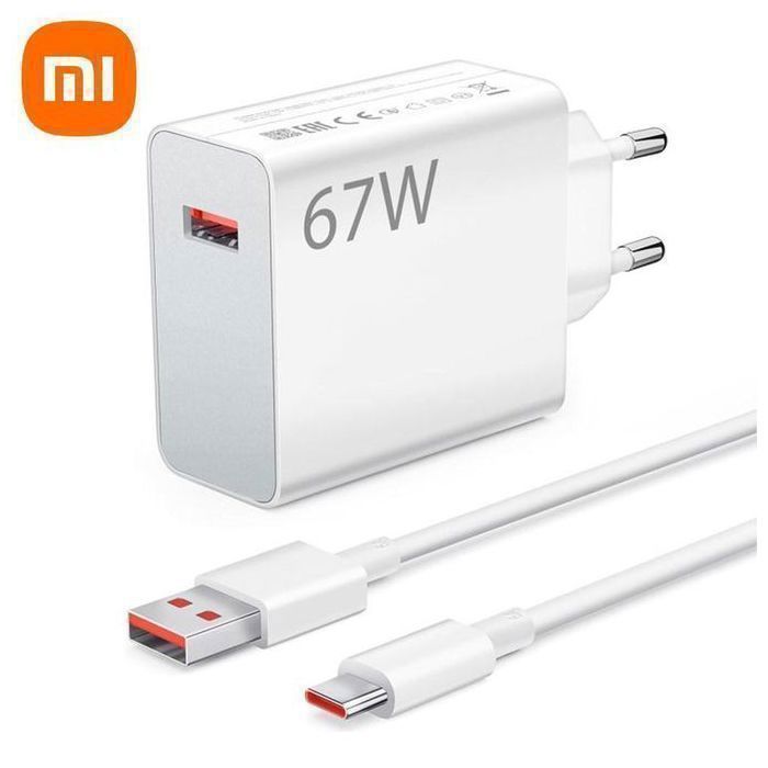 Xiaomi Chargeur Rapide 67W – USB-A vers USB-C
