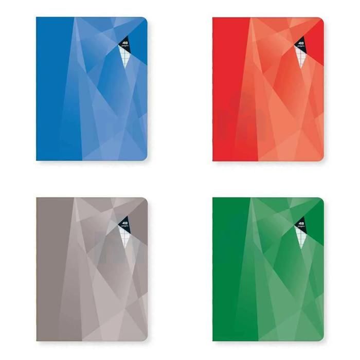Cahier piqué A5 17x22cm 48pages séyès 90g - CASINO