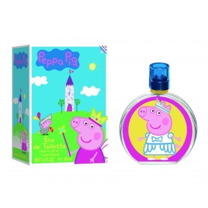 EAU DE TOILETTE - PEPPA PIG - EDT 100ML - Fraîche - Agrumes - Aromatique